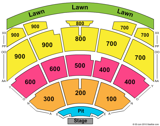 Riverbend Music Center Jonas Brothers Seating Chart